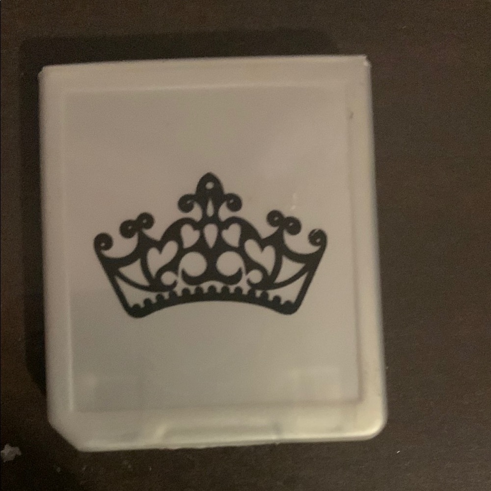 Nintendo DS Silver princess graphic Compact carry case